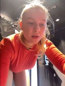 Wild sex in a changing room with rough and intense fucking porn video