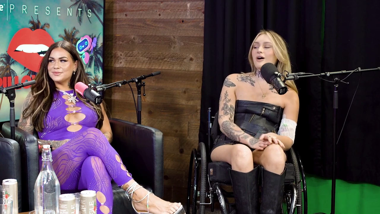 Karmen Karma's wildest episode yet with a disabled girl and a octogenarian porn video