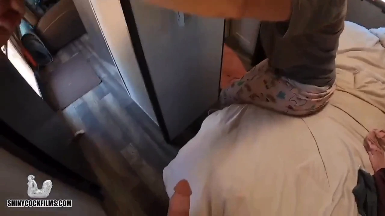 Stepson's prank with glasses on Stepmom Jane Cane in Shiny Cock Films porn video